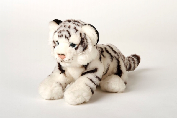 Plüsch Tiger weiß 23cm